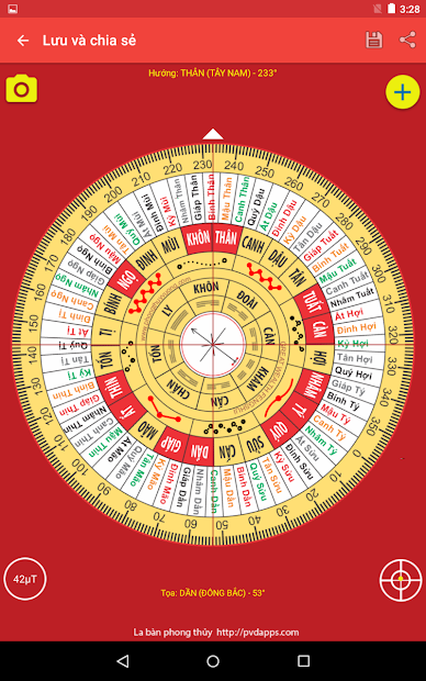 La bàn phong thủy xem hướng nhà online - hướng dẫn chi tiết Để chọn hướng nhà phù hợp