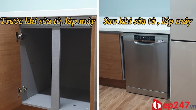 Máy rửa bát không lắp đặt - giải pháp tiện lợi và tiết kiệm cho gia đình hiện đại