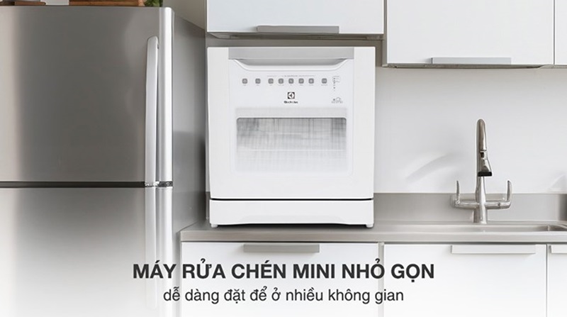Máy rửa chén mini không cần lắp Đặt - giải pháp tiện lợi cho gia Đình